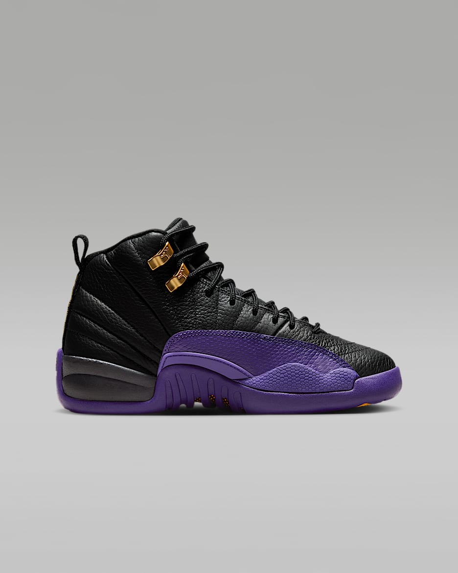 Jordan 12 purple and gold shop